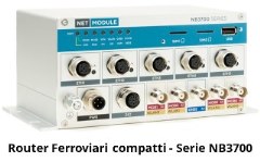 Serie NB2700 - Router Ferroviari Compatti